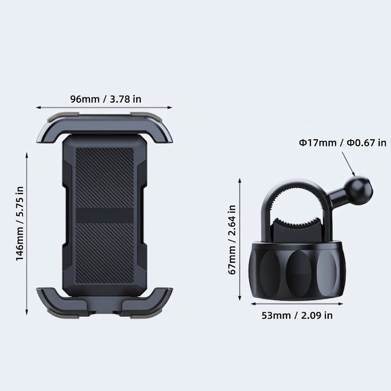 Soporte de Móvil "Zero Shaking" para Moto/Bici - Anti-Vibración