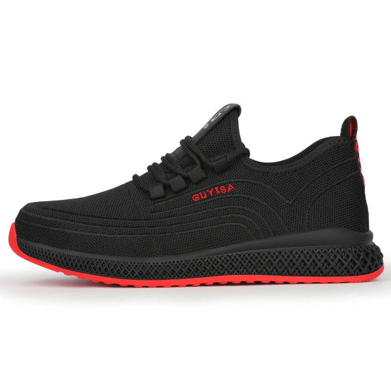 Zapatos de seguridad S1 ligeros, con punta de acero y transpirables