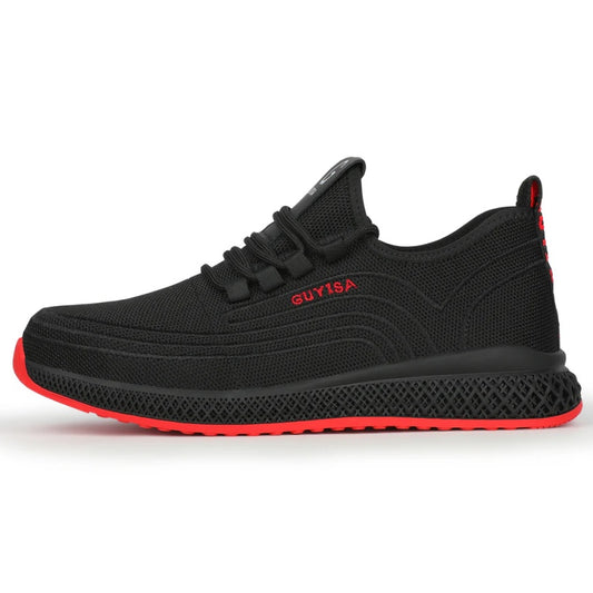 Zapatos de seguridad S1 ligeros, con punta de acero y transpirables