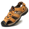 Nuevas sandalias de playa transpirables para hombre - Dorado