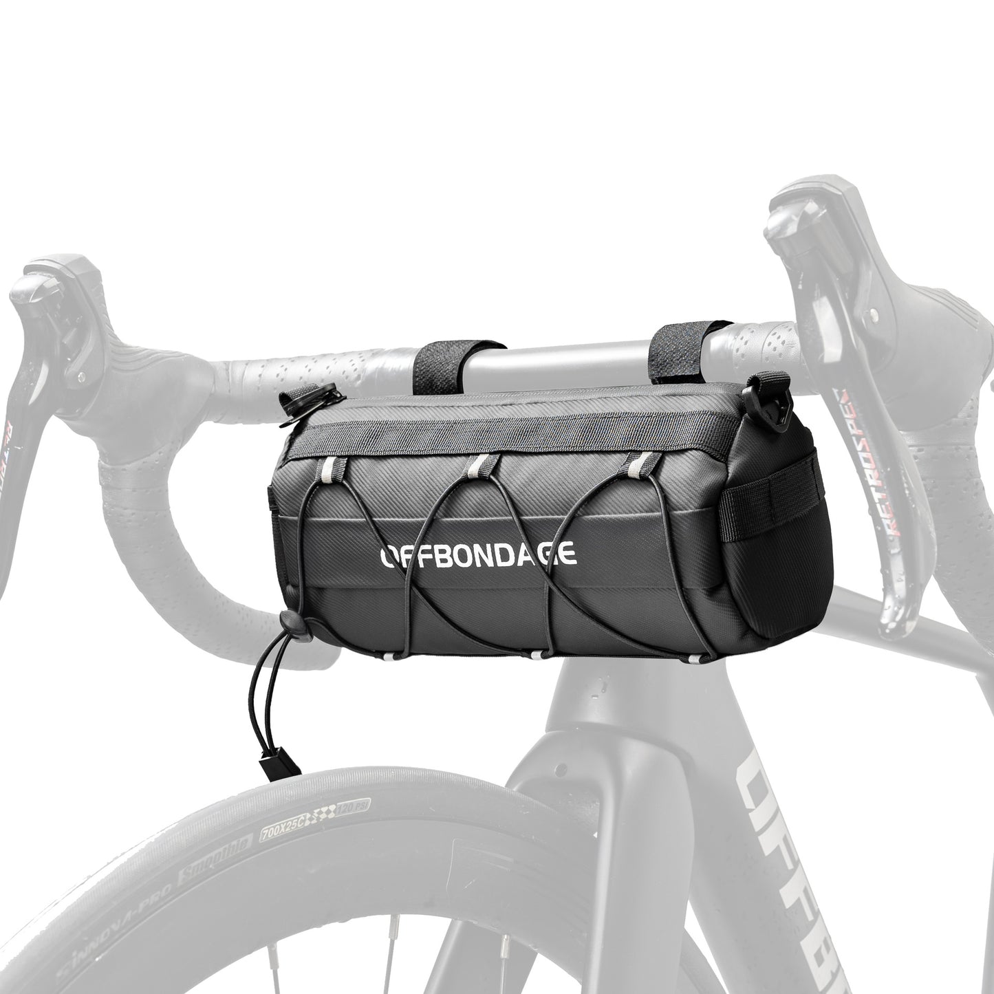 Bolsa de Manillar para Bicicleta Grande Capacidad | Bolsa Frontal Impermeable para MTB y Carretera