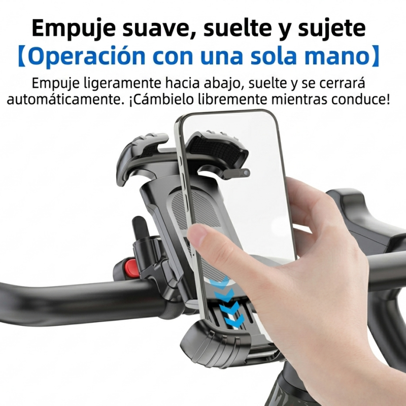 Soporte de Móvil para Bicicleta: Carretera y Montaña