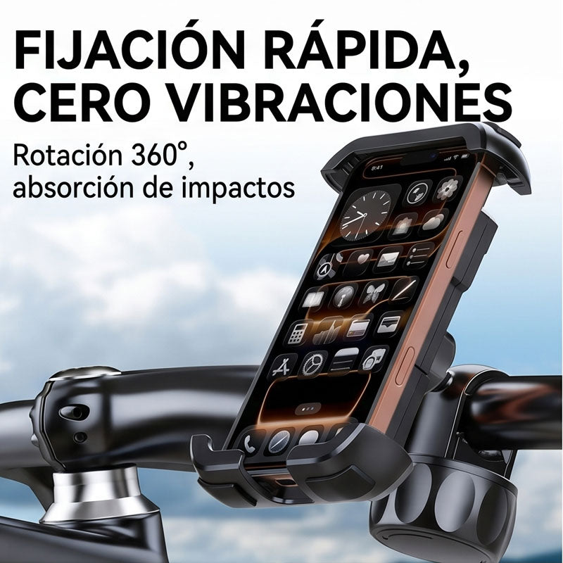 Soporte de Móvil "Zero Shaking" para Moto/Bici - Anti-Vibración