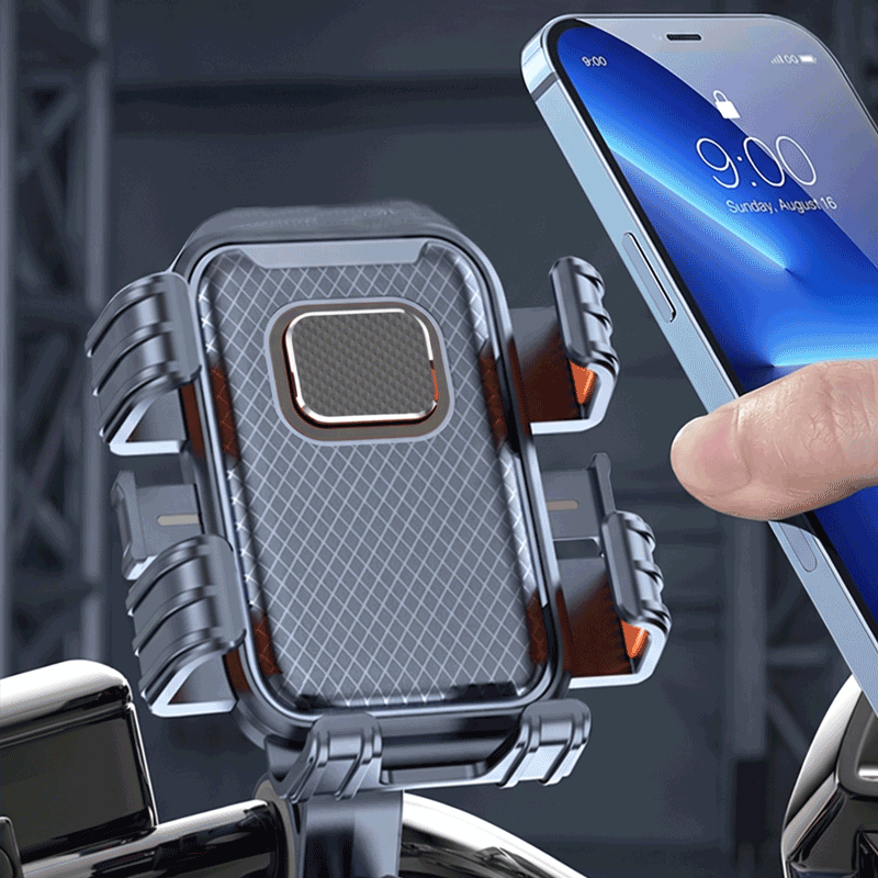 Soporte de Manillar Premium para Móvil - Universal para Bici y Patinete