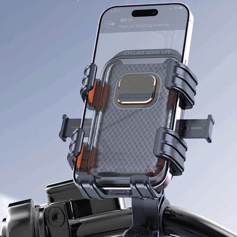 Soporte de Manillar Premium para Móvil - Universal para Bici y Patinete