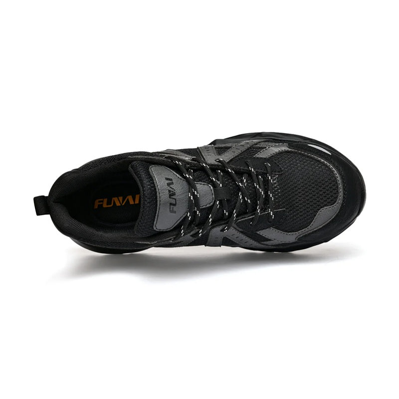 Zapatos de trabajo con amortiguación y puntera de plástico Negro
