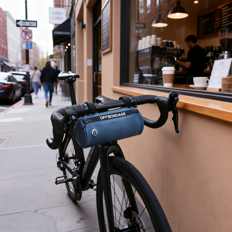 Bolsa Frontal Impermeable para Bicicleta MTB de Gran Capacidad