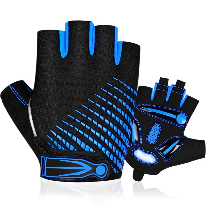 Guantes de Ciclismo: Ligeros, con Gel y Antideslizantes Verde