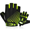 Guantes de Ciclismo: Ligeros, con Gel y Antideslizantes Azul