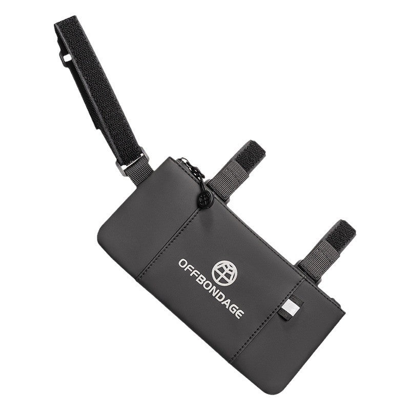 Bolsa de Tubo Superior para Bicicleta con Soporte para Móvil Impermeable MTB