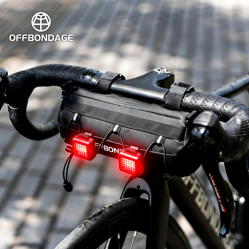 Bolsa de Manillar para Bicicleta Grande Capacidad | Bolsa Frontal Impermeable para MTB y Carretera